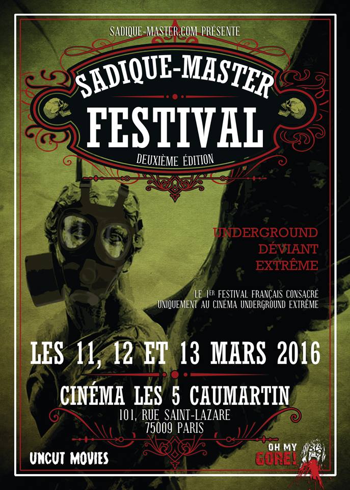 Sadique-Master festival, 2ème édition – Cinétrange